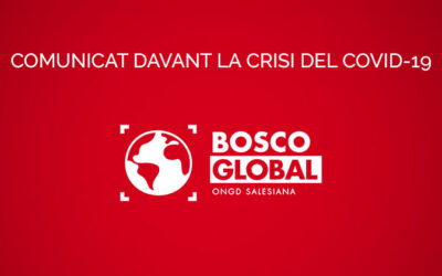 COMUNICAT davant la crisi del COVID-19