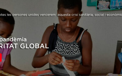 Des de Bosco Global llancem la campanya “Davant la pandèmia, Solidaritat Global”