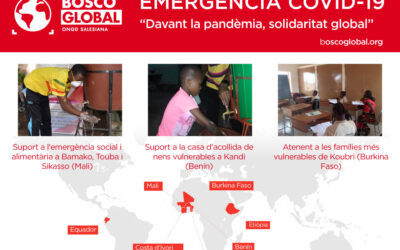 Ampliem resposta Emergència Covid-19 a Burkina Faso, Mali i Benín