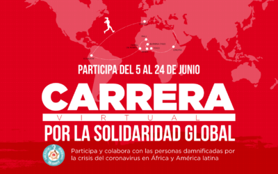 Participa en la #CarreraporlaSolidaridadGlobal y colabora con las personas damnificadas por el coronavirus en África y América latina
