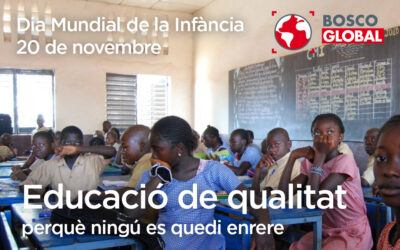 Dia Mundial de la Infància: educació de qualitat perquè ningú es quedi enrere