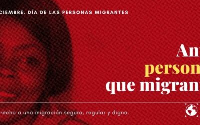 Día del migrante : “Antes personas que migrantes”