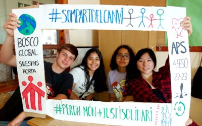 El proyecto #sompartdelcanvi impulsa a estudiantes de secundaria y bachillerato a trabajar por la Justicia Global