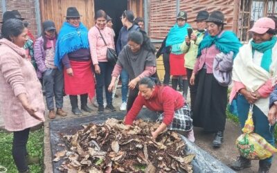 Promovent l’economia solidària entre les productores camperoles en comunitats de Guaranda (Equador)