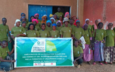 Mejora de la producción de huertos agrecológicos para jóvenes y mujeres en situación de vulnerabilidad, mediante formación y equipamientos a la región de Tambacounda. Fase IV